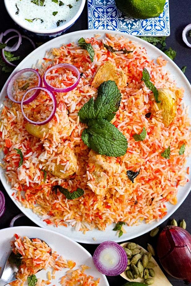 Lucknowi awadhi mutton Biryani